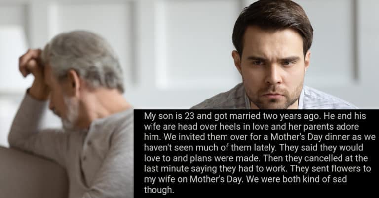 Dad Asks If He’s Wrong For “Trashing” His Son And DIL On FB After They Ditched Him On Mother’s Day