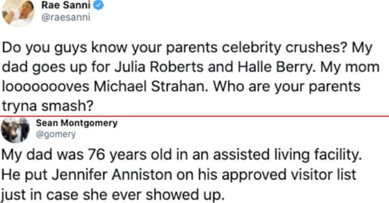 parent celebrity crush, parent celebrity crushes