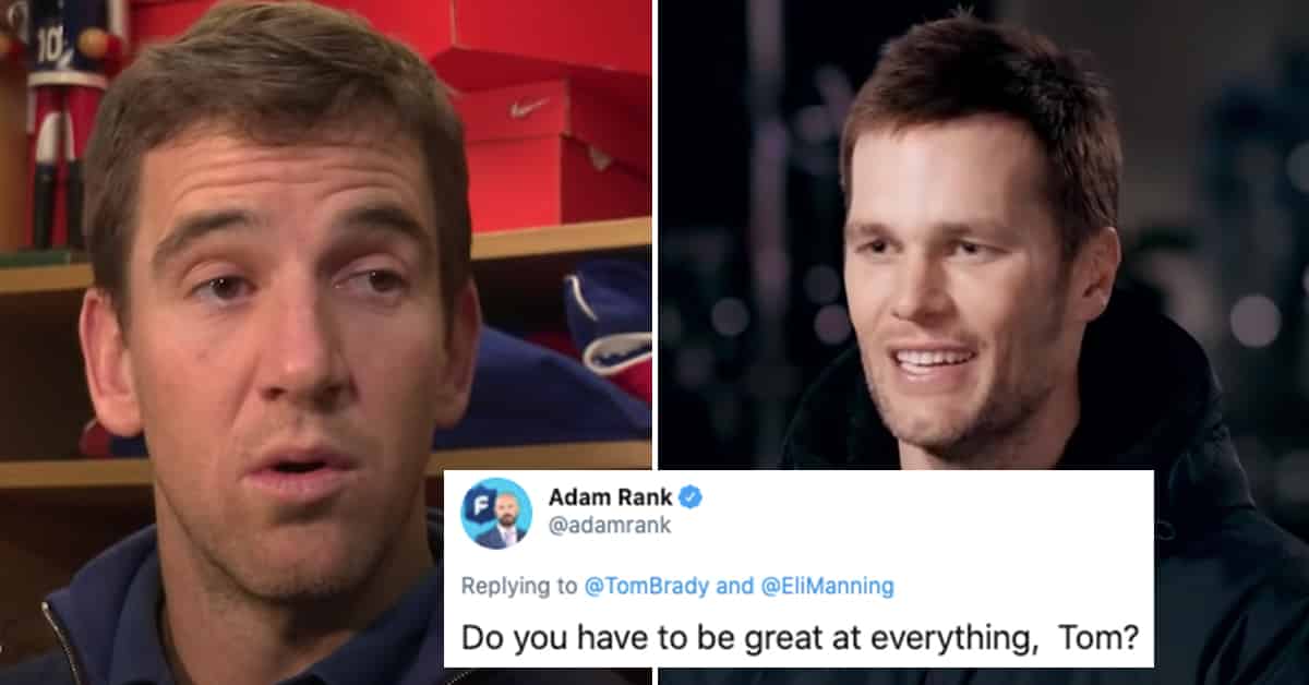 Eli Manning Joined Twitter And Was Immediately Roasted By Tom Brady 4624