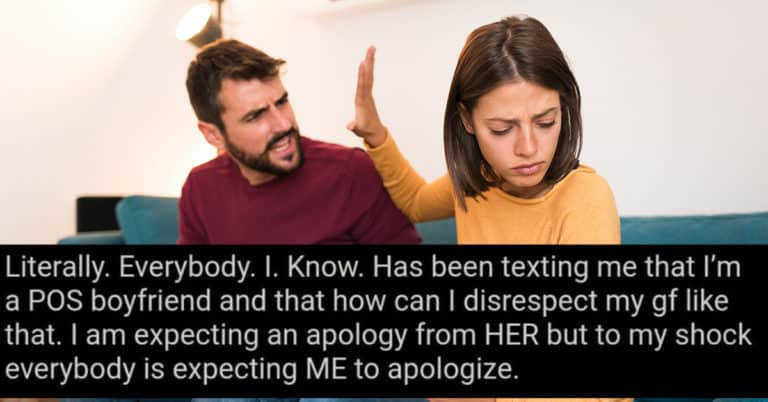 Guy Told He’s A Jerk For Cussing Out His GF After She Called His Sister’s Thighs “Chunky”