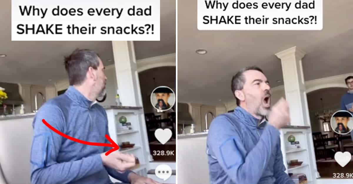dads shake snacks, why do dads shake snacks