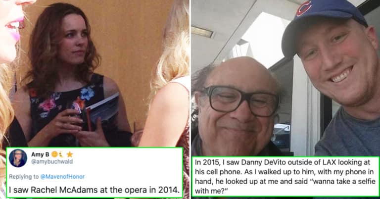 mundane celebrity encounter