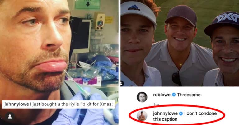 Rob Lowe’s Sons Keep Roasting Him On Instagram (25 Pics)