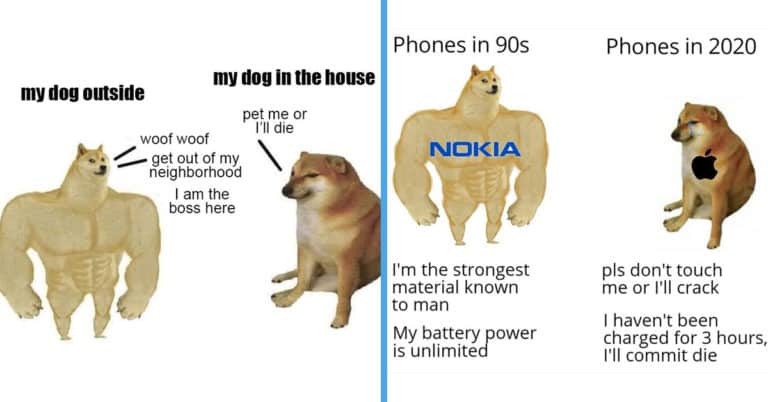 swole doge, swole doge and cheems, swole doge meme, swole doge and cheems meme