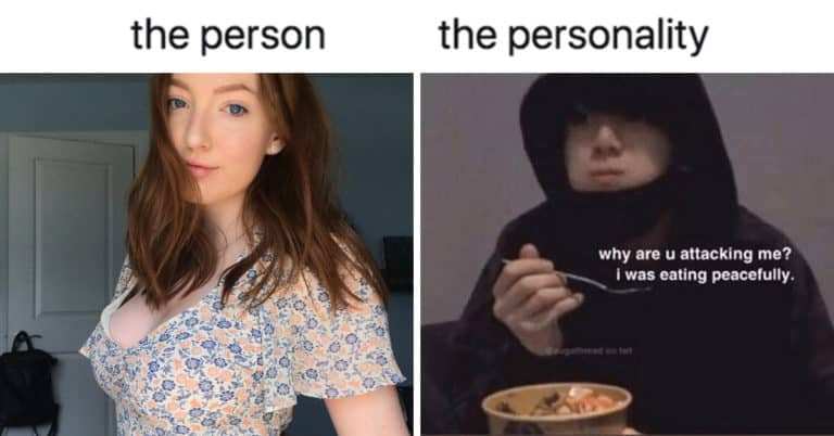 person personality meme, person vs. personality meme, the person the personality, the person the personality meme, the person vs. the personality meme