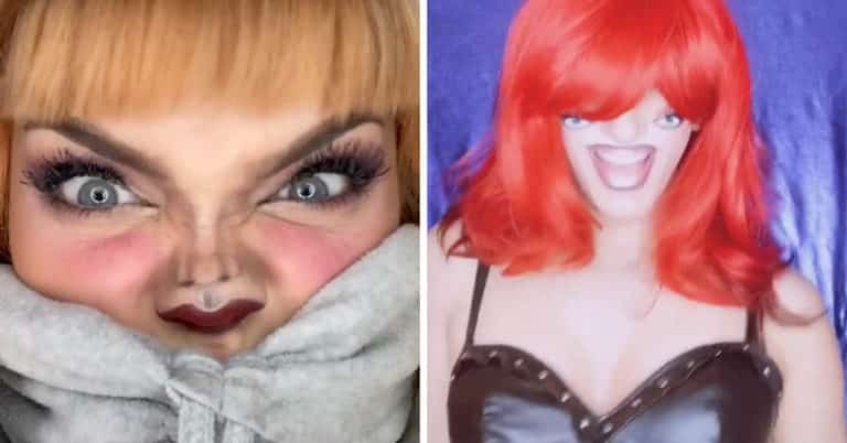 tiny face challenge, tiny face makeup challenge