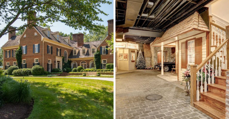 This Mansion Is Hiding A Secret Tiny Town In The Basement (8 Pics)
