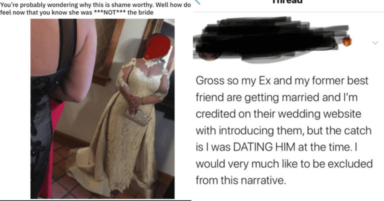 Wedding Fails Of The Trashy And Entitled Variety (17 Pics)