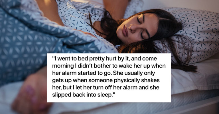 Redditor Lets Girlfriend Sleep In Because She Treats Them Like A Human Alarm Clock