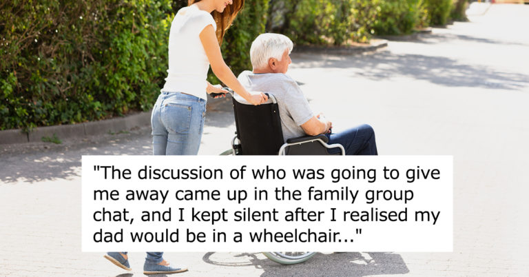 Bride-To-Be Gets Lit Up For Worrying Dad’s Wheelchair Will Ruin Her Wedding