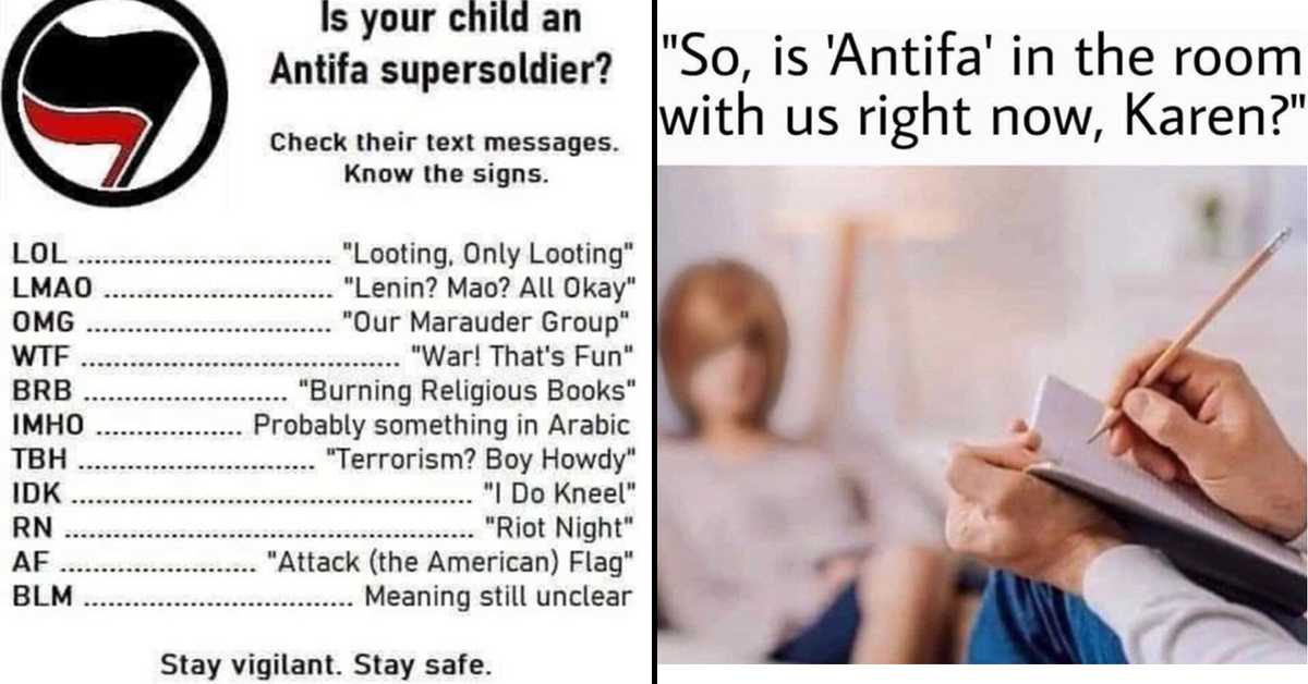 These Antifa Memes Actually Exist Unlike Antifa 18 Memes