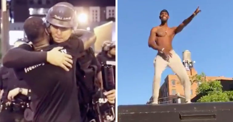 Beautiful Moments During Protests That The Mainstream Media Is Reluctant To Share — A Thread