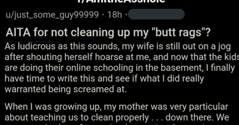 aita butt rags, butt rags, butt rags aita