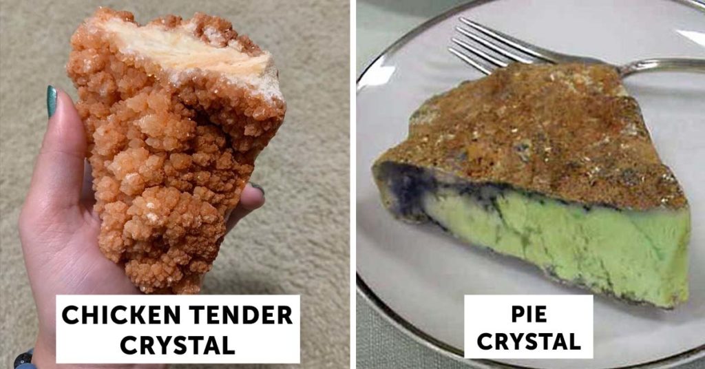 People Are Sharing Photos Of Crystals That Look Like Food (24 Pics)