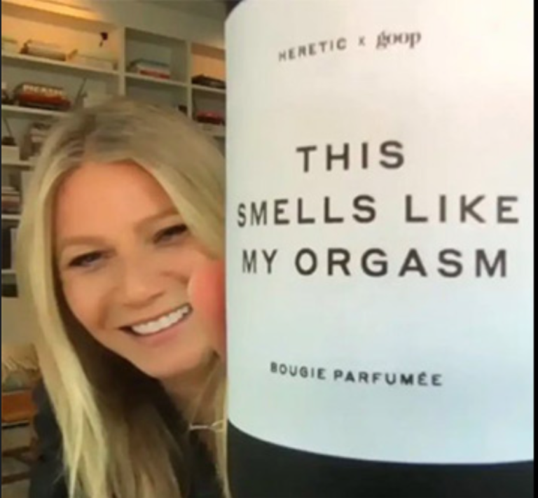 Paltrow Has A New Candle Called “This Smells Like My Orgasm”
