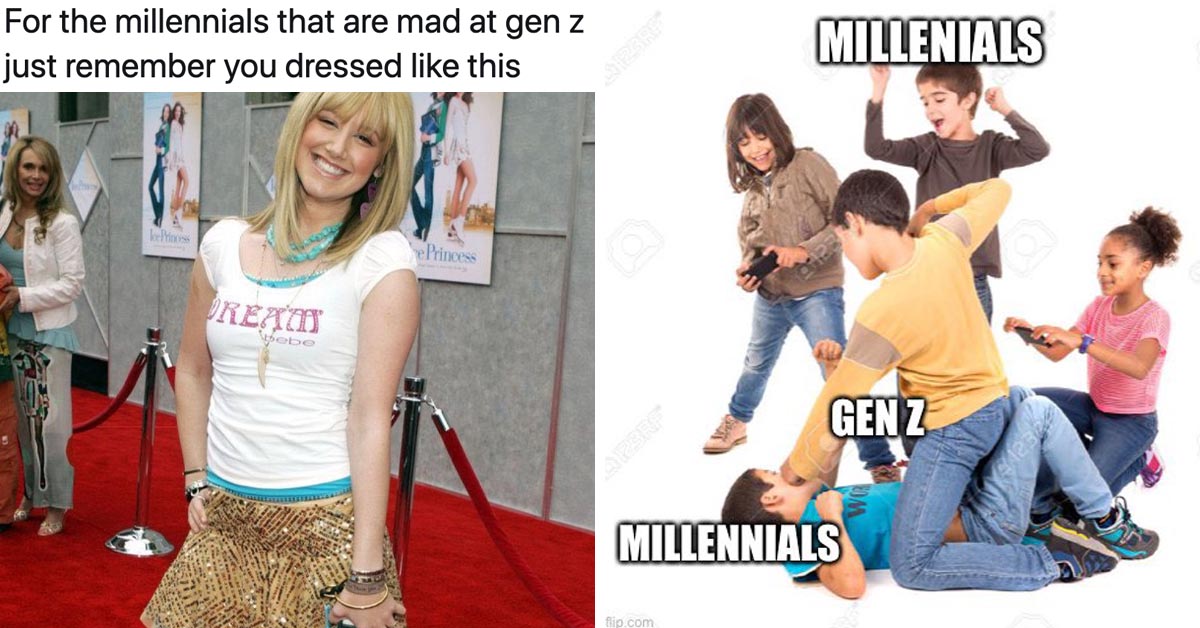 Gen Z Vs Millennials Meme