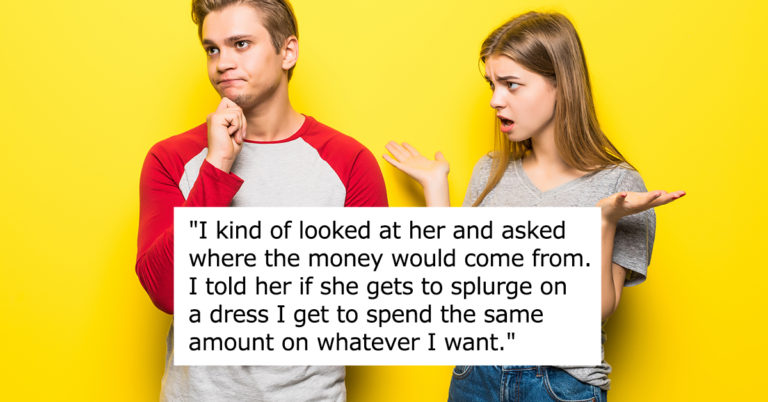 Man Asks If He’s Wrong To Be Mad About His Fiancée Wanting A $350 Wedding Dress