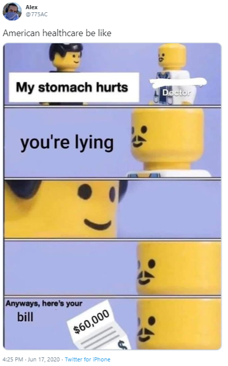 doctor says you're lying meme, lego doctor says you're lying meme