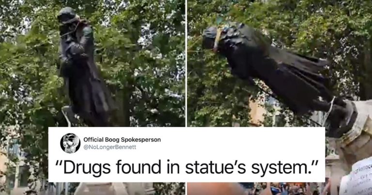 34 Tweets Roasting That Pulled-Down Slave Trader Statue