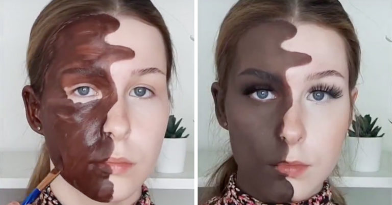 TikTok Teen Does Half Blackface As A Comment On Racism, Sparking Outrage