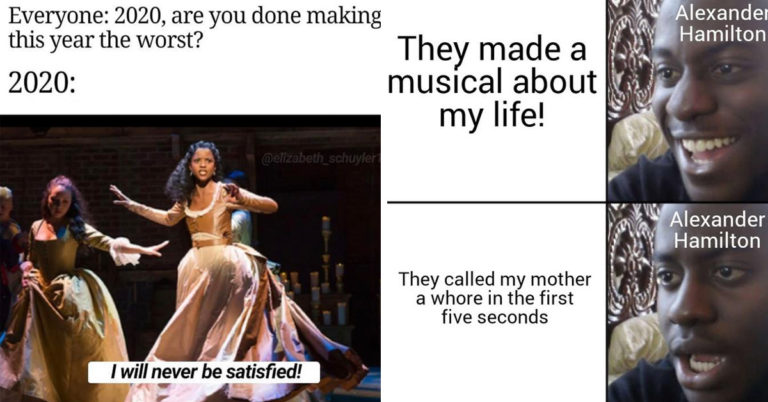 33 Of The Funniest “Hamilton” Memes We Had Time To Find