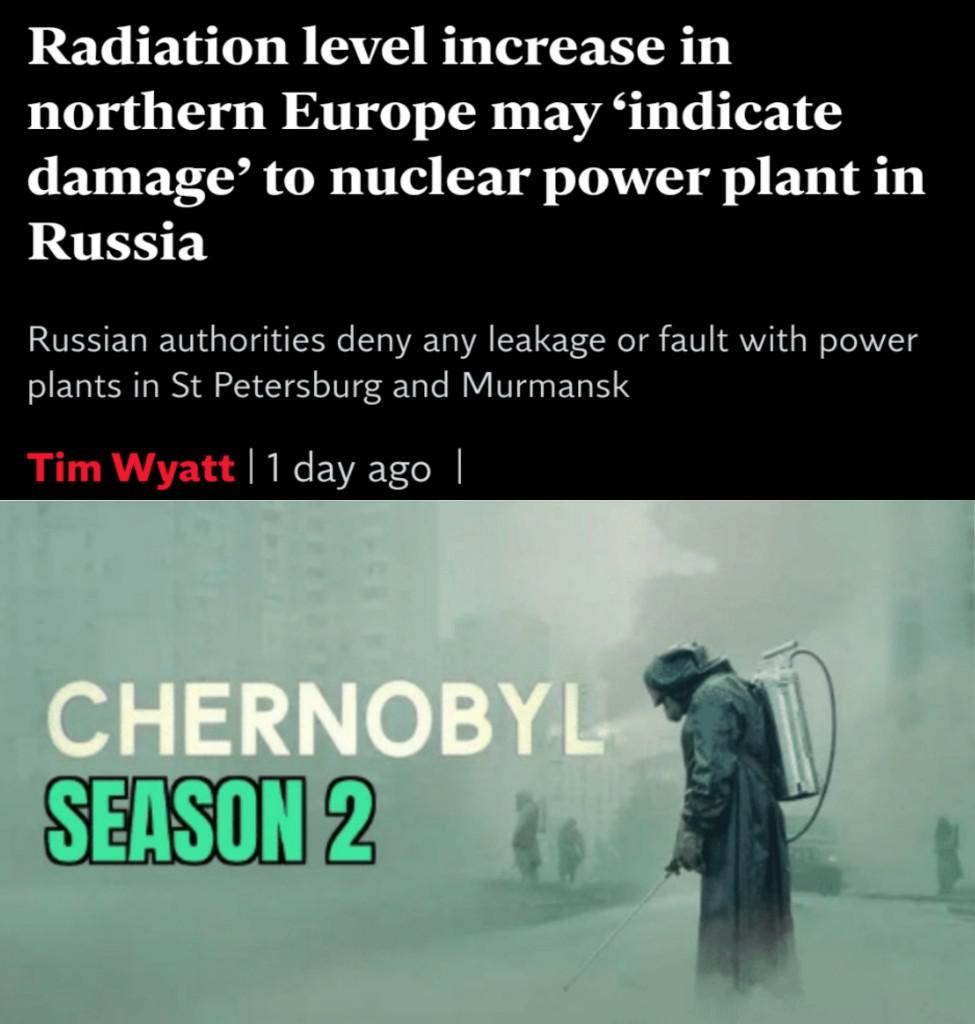 chernobyl season 2 meme, radiation 2020 meme, radiation increase 2020 meme, radioactivity 2020 meme