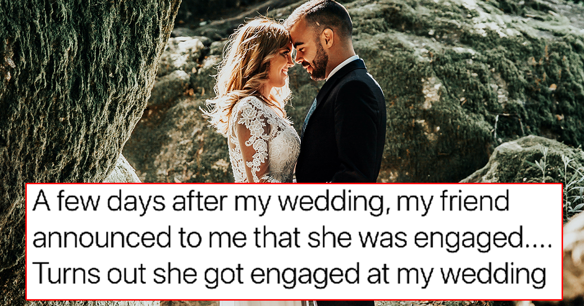 Bride Asks If She’d Be A Jerk To Delete Pics Of Friend Getting Engaged ...