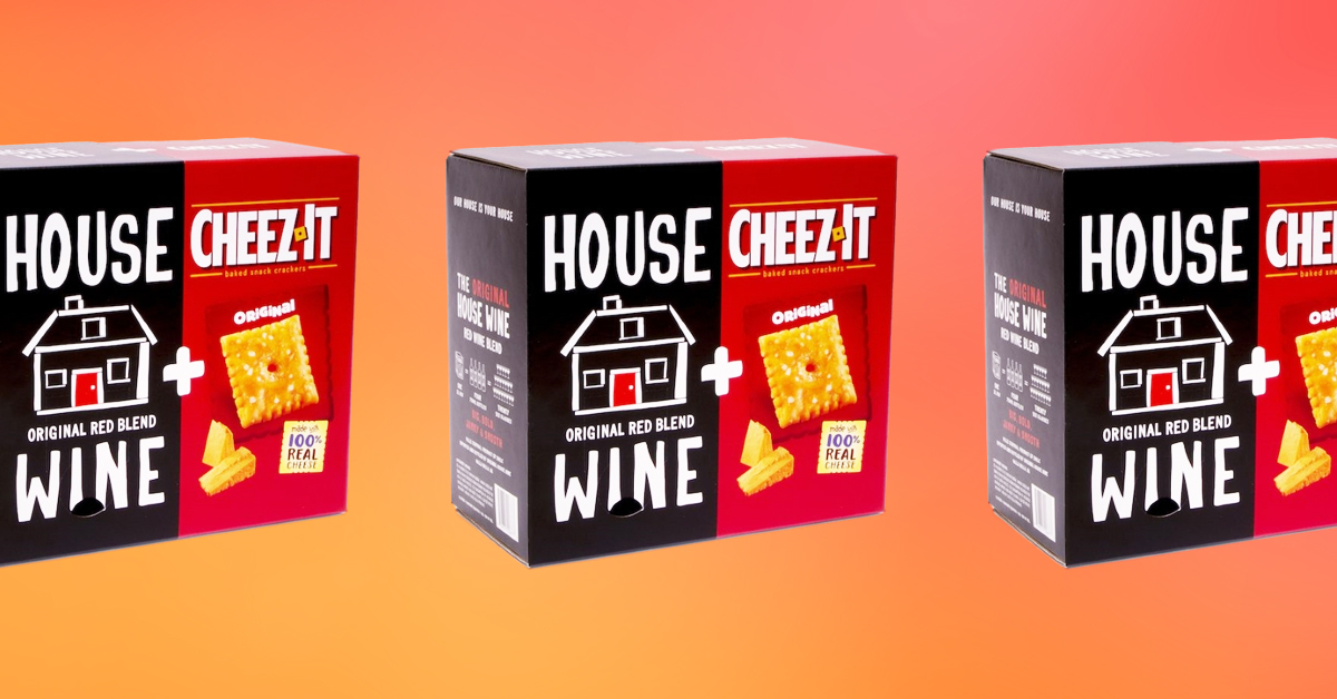 Cheez It And Boxed Wine Are Being Sold As A Combo Set
