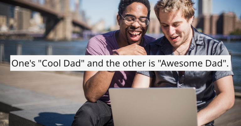 Kids Of Same-Sex Couples Are Sharing How They Name Their Parents In Their Phone (15 Posts)
