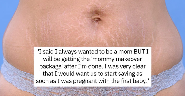 husband spent mommy makeover money