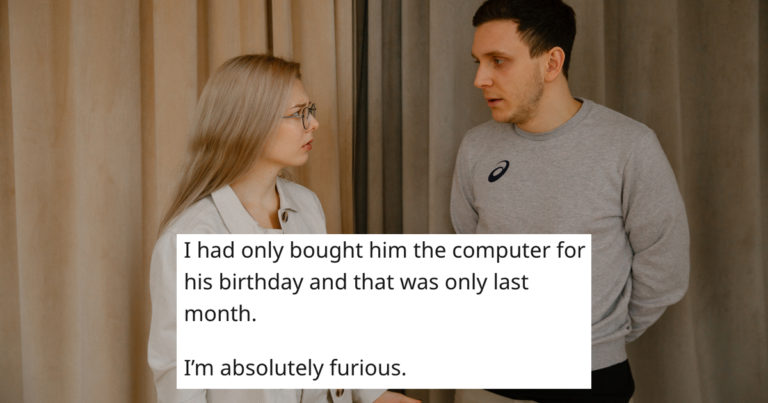 Husband Throws Out All Electronics And Tells Wife He Wants Her To Be “More Traditional”