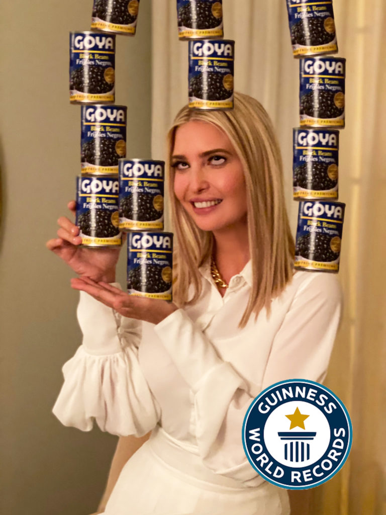 Ivanka Trump Posed With A Can Of Goya Beans And Got Meme’d