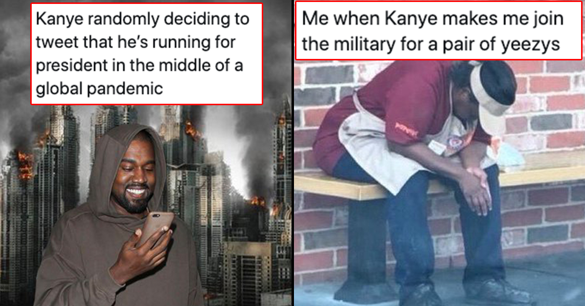 Kanye West Running For President Is Kinda Scary But A Fun Meme