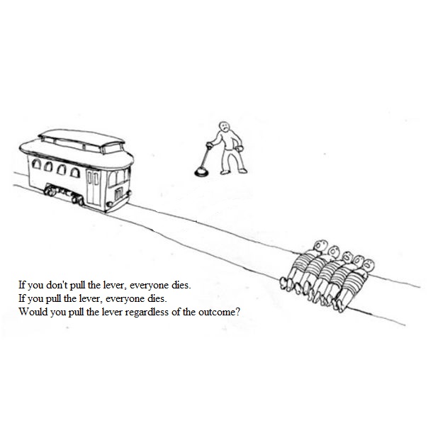 one track trolley problem