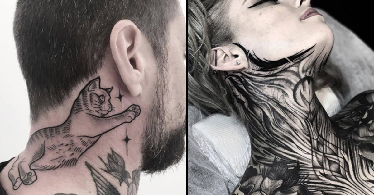 40 People Who Got Neck Tattoos They Probably Don t Regret