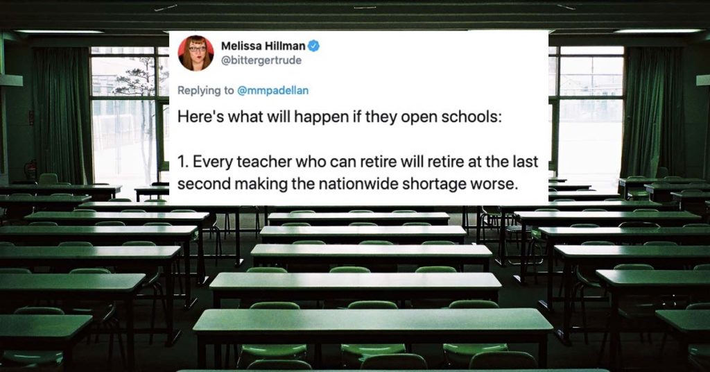 Reopening Schools Could Have Catastrophic Results Says Viral Thread