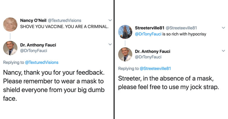 fake dr fauci twitter, fake dr fauci twitter account