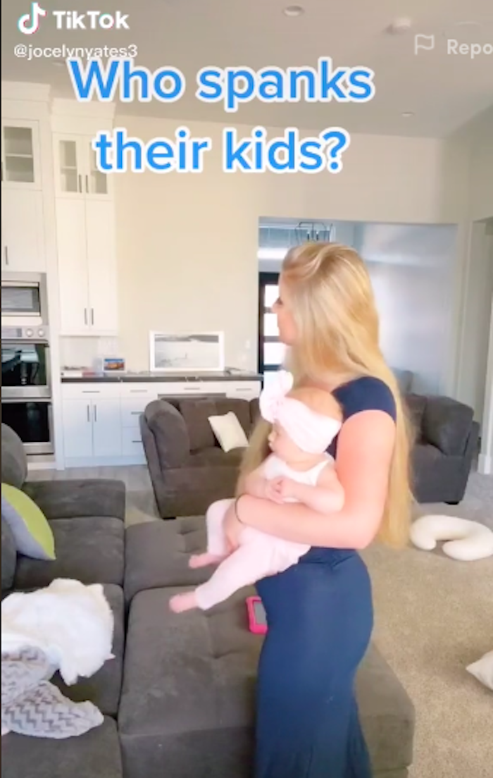 TikTok Mom Gets Deserved Criticism For Singing About Spanking Kids