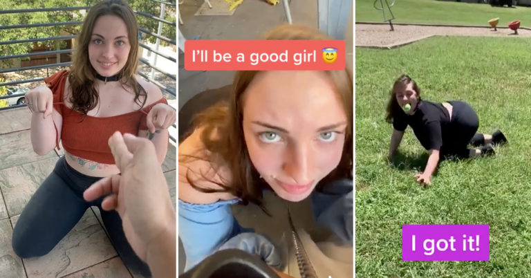 TikTok Star Says She Makes 6 Figures Pretending To Be A Puppy On OnlyFans