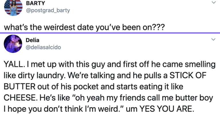 “What’s The Weirdest Date You’ve Been On?” — A Viral Twitter Thread (31 Tweets)