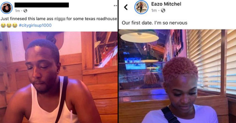 A Woman Got Exposed Trying To Get A Free Meal And Guys Set Up A GoFundMe For Her Date