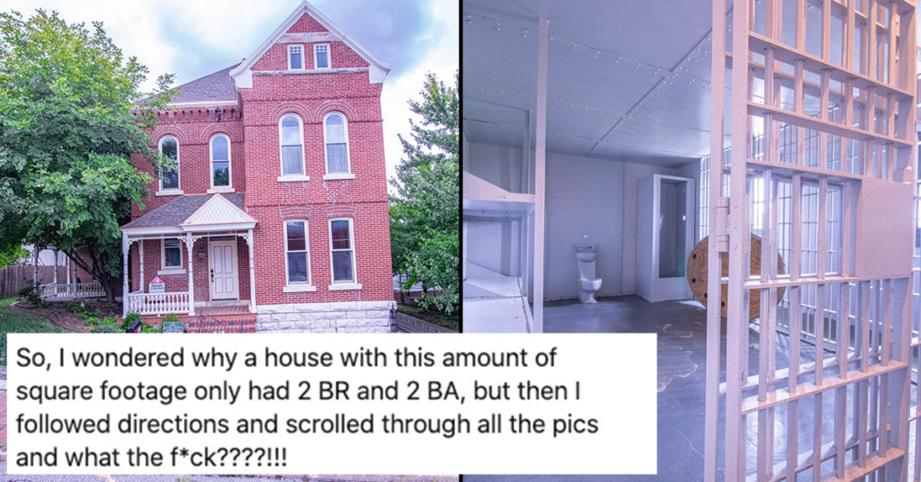 Totally NormalLooking House Has Nine Jail Cells In The Basement