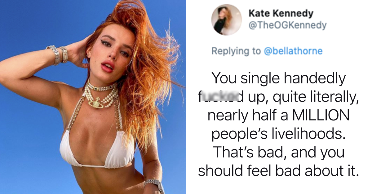 Bella Thorne's wild year on OnlyFans and backlash from sex workers |  news.com.au — Australia's leading news site