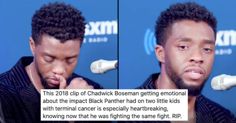 Chadwick Boseman Talking About Children With Cancer Writing To Him Is Heartbreaking