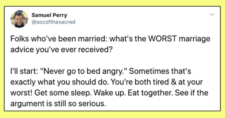 bad marriage advice, worst marriage advice