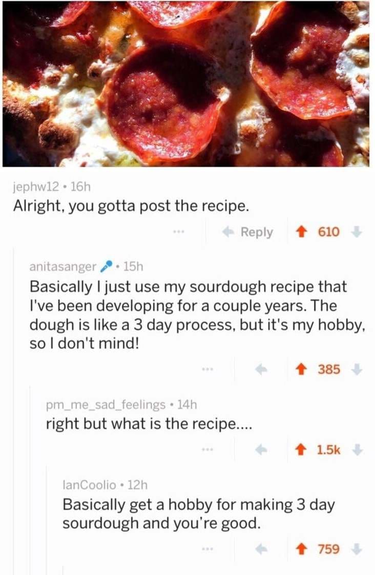 recipe instructions fail, bad recipe instructions