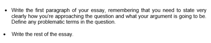 how to write an essay fail, bad essay instructions