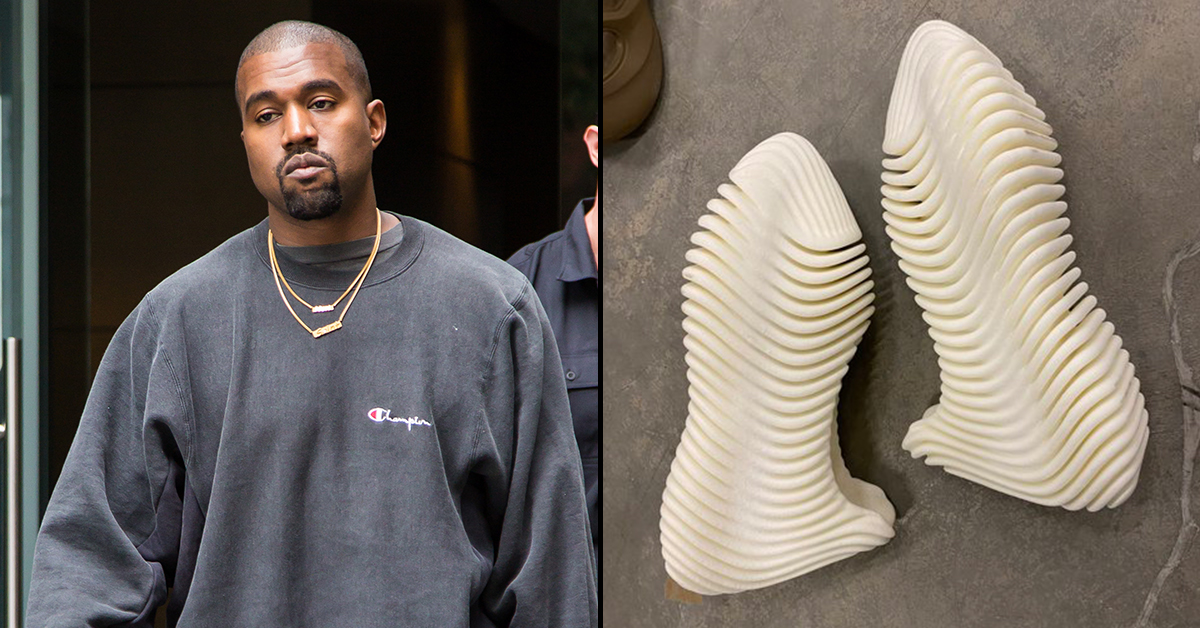 Kanye west 2024 ugly shoes