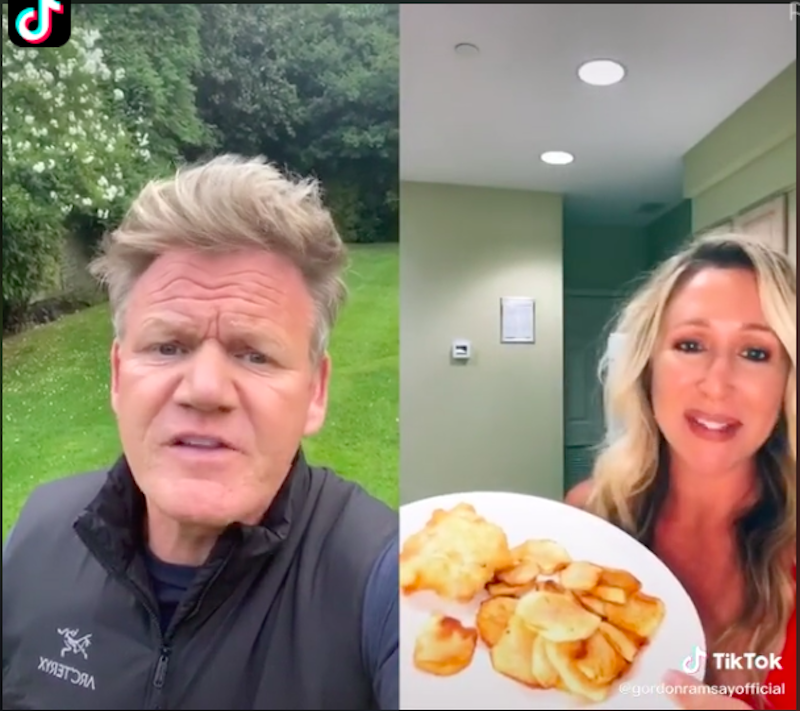 Gordon Ramsay TikTok - Fish and Chips