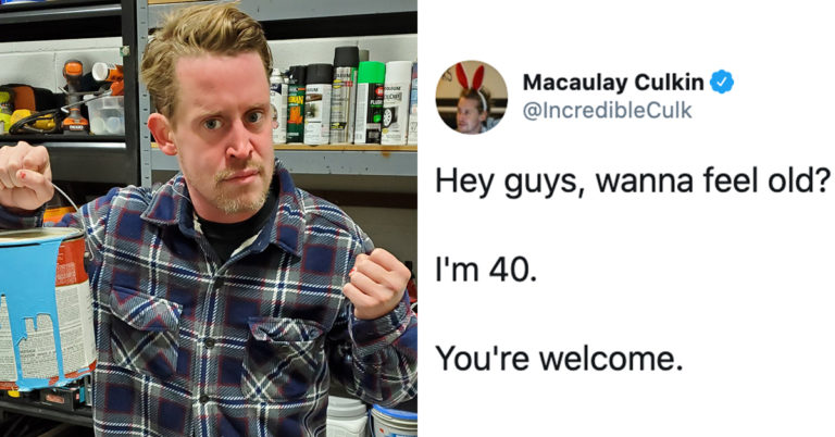 Macaulay Culkin Deliberately Pushed People Into A Tailspin By Announcing He’s Middle-Aged (15 Tweets)